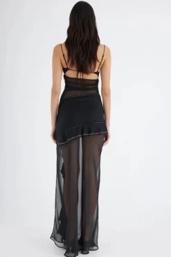 Delilah Maxi Dress Black