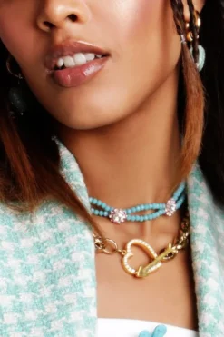 Dionne Chocker Blue
