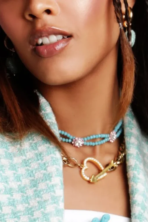 Dionne Chocker Blue