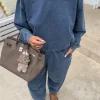 Dovell Crew Indigo
