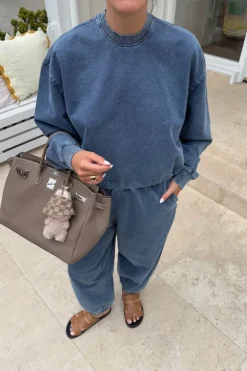 Dovell Crew Indigo