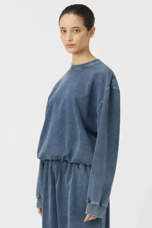 Dovell Crew Indigo