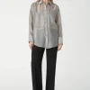 Edward Shirt Silver Metal