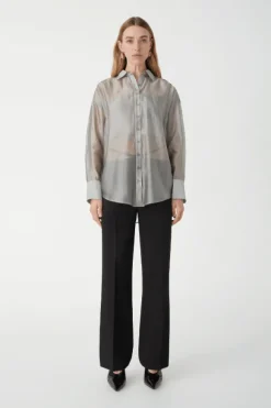 Edward Shirt Silver Metal