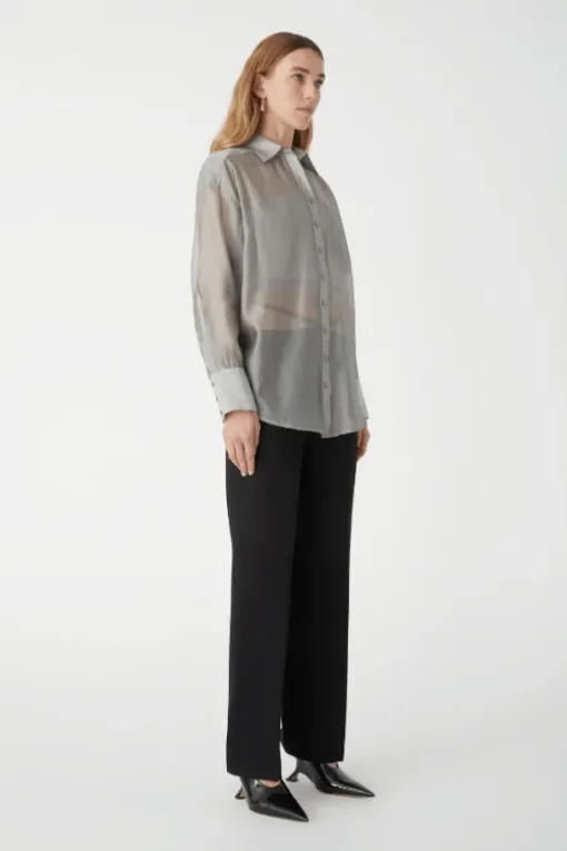 Edward Shirt Silver Metal