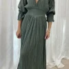 Eleni Dress Khaki