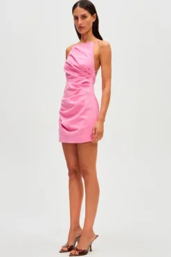 Emmie Mini Dress Orchid Pink