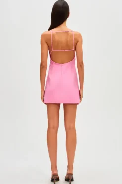 Emmie Mini Dress Orchid Pink