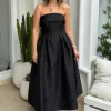Esther Midi Dress Black