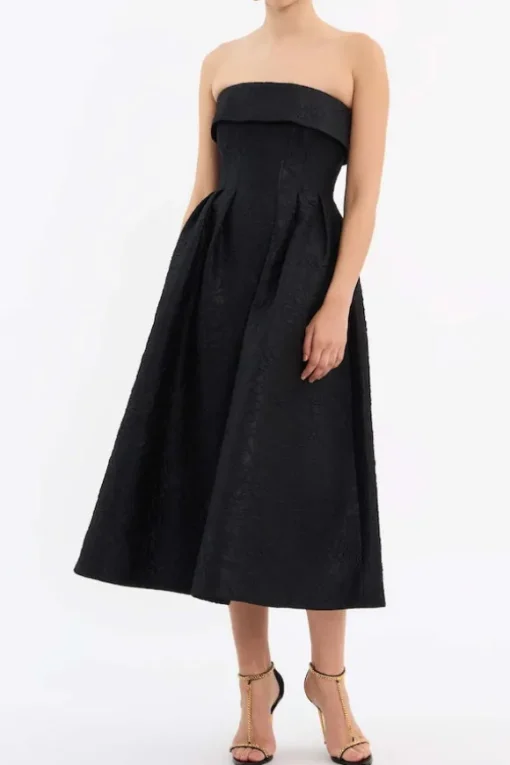 Esther Midi Dress Black