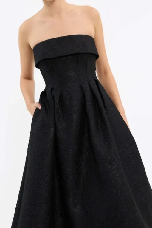 Esther Midi Dress Black