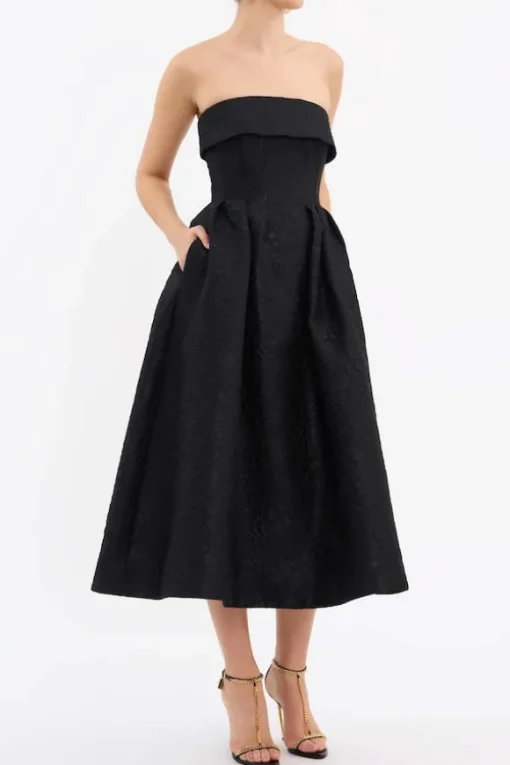 Esther Midi Dress Black