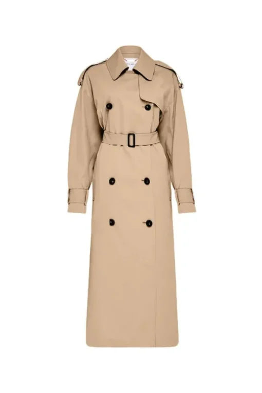 Evans Trench Coat Sand