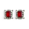 Eve Stud Crystal Ruby