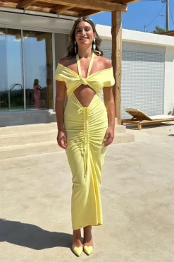 Exclusive Ramos Dress Lemon