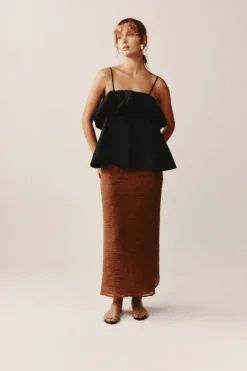 Fleur Top Black