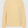 Fluffy Mohair Wool Jumper Lemon