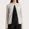 Frederikke Cashmere Cardigan Grey Marle