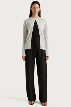 Frederikke Cashmere Cardigan Grey Marle
