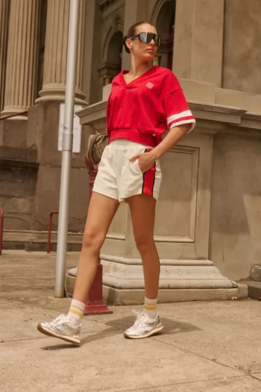 French Terry Shirt Cherry