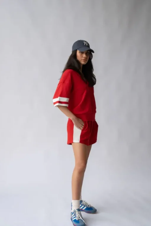 French Terry Shirt Cherry