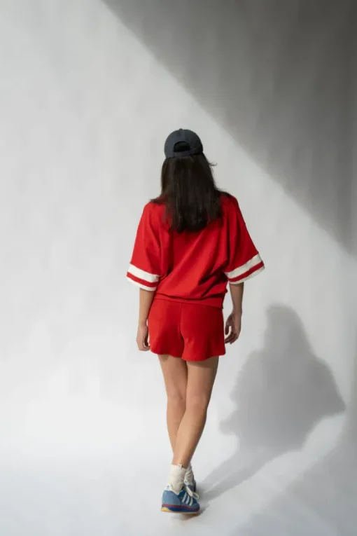 French Terry Shirt Cherry