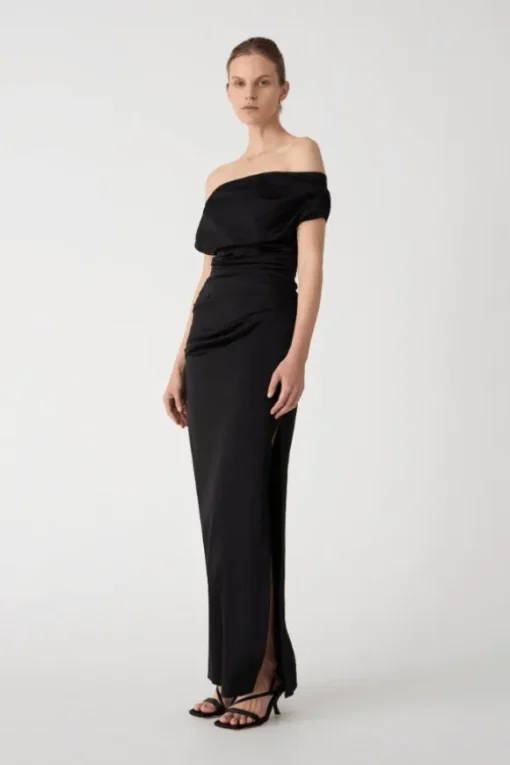 Gia Midi Dress Black