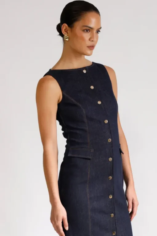 Good Vibes Midi Indigo