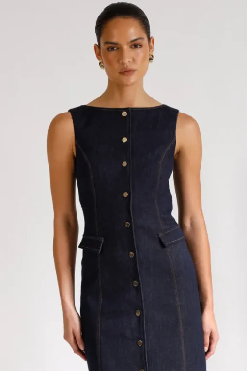 Good Vibes Midi Indigo