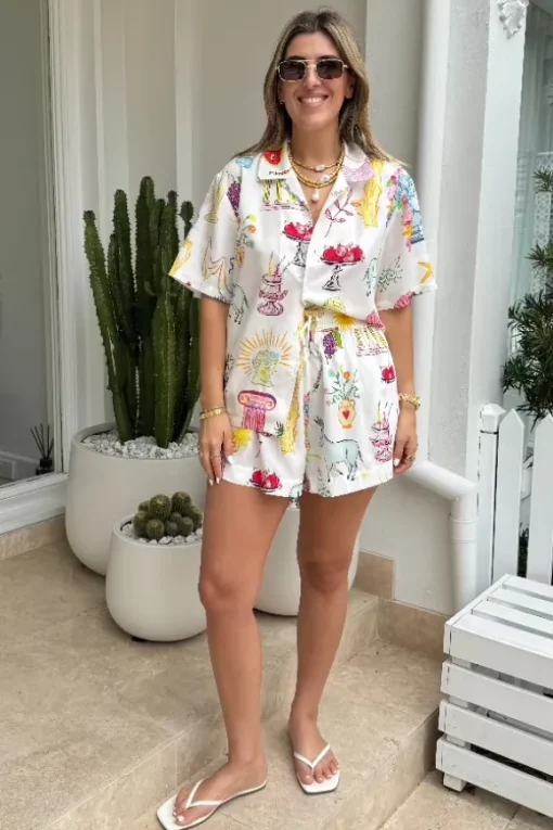 Greco Disco Short Sleeve Shirt