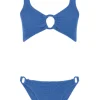 Hallie Bikini Metallic Denim