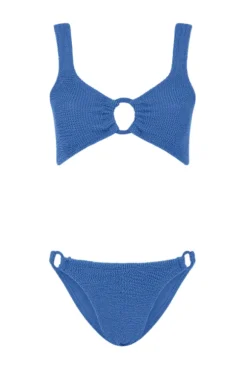 Hallie Bikini Metallic Denim