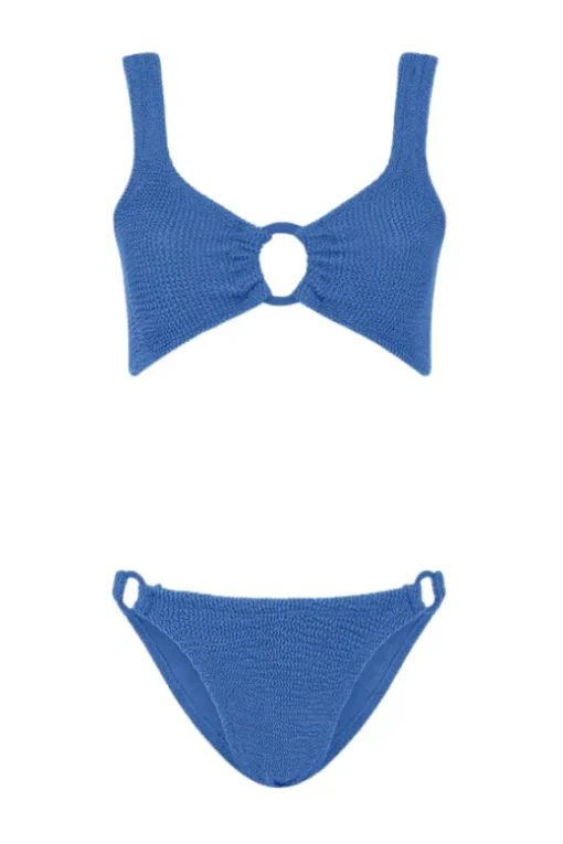 Hallie Bikini Metallic Denim