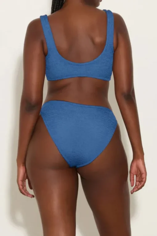Hallie Bikini Metallic Denim