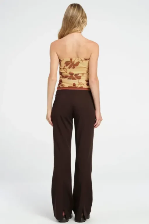 Harlow Polka Top Butter Floral