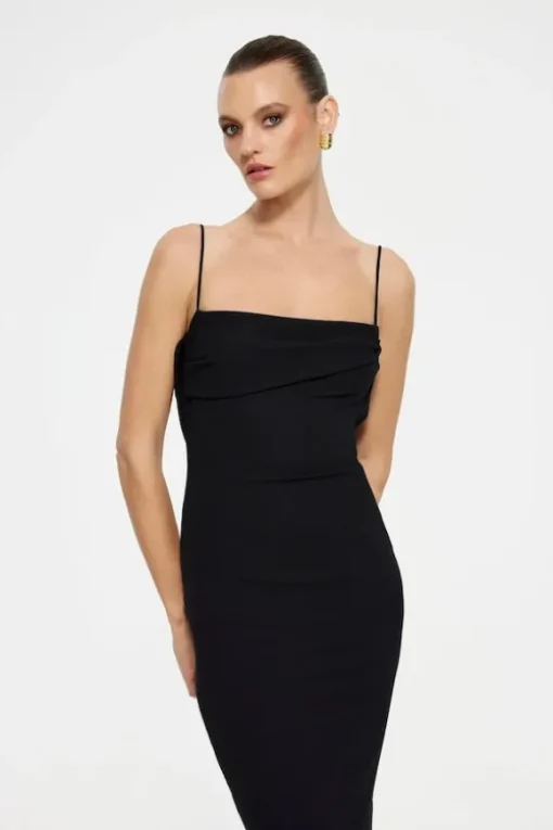 Havilland Gown Black