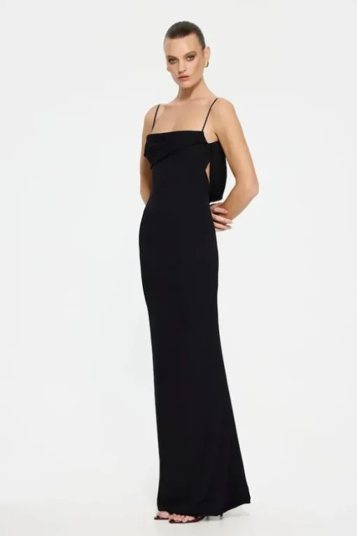 Havilland Gown Black