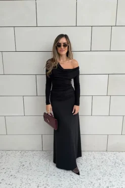 Hunter Maxi Skirt Black