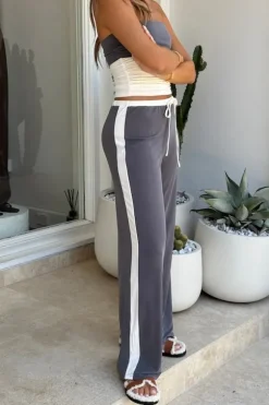 Hunter Pant Steel/White