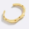 Iced Out Cuff Gold
