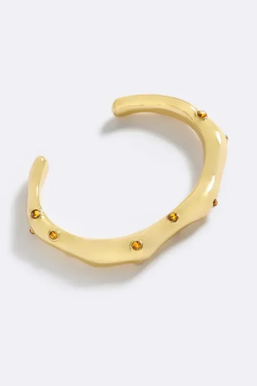Iced Out Cuff Gold