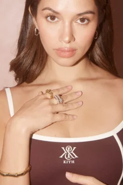 Iced Out Ring Gold