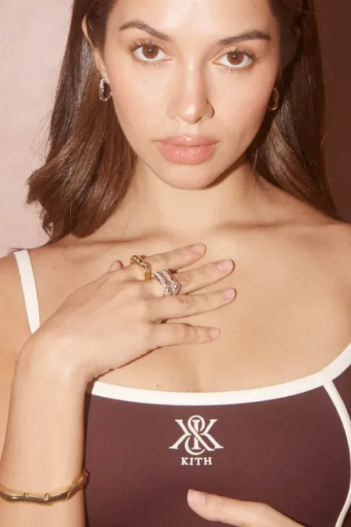Iced Out Ring Gold