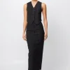 In Denial Vest Pinstripe