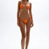 Isle Hoop Halter Orange