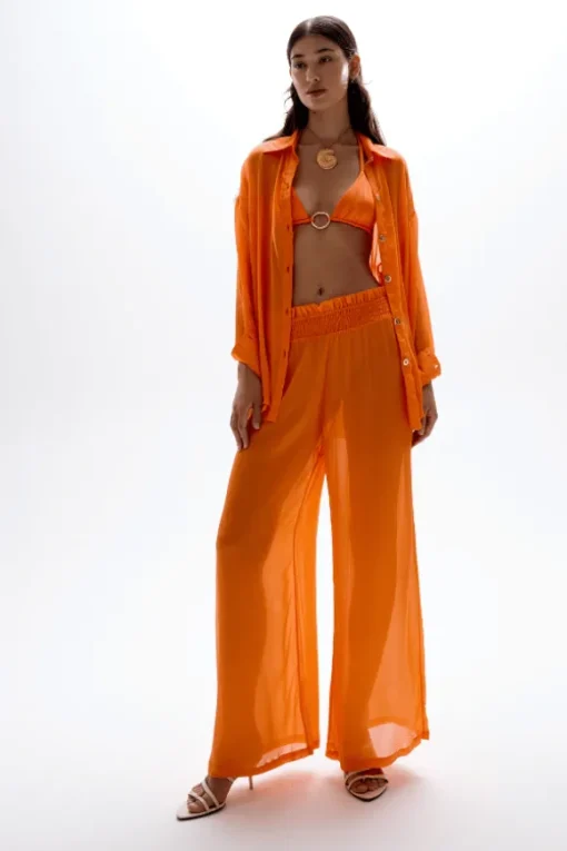 Isle Hoop Halter Orange