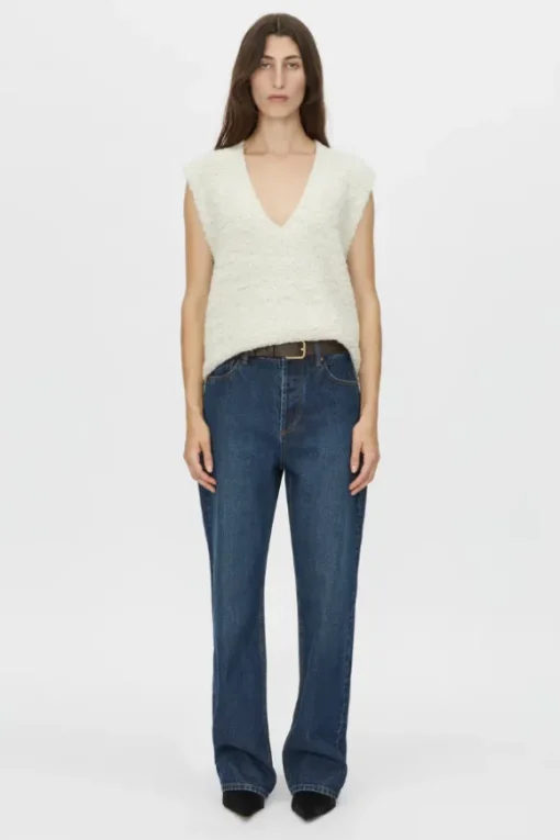 Izara Knit Vest Stone