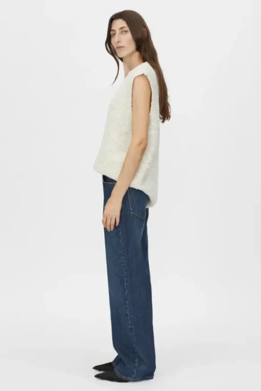 Izara Knit Vest Stone