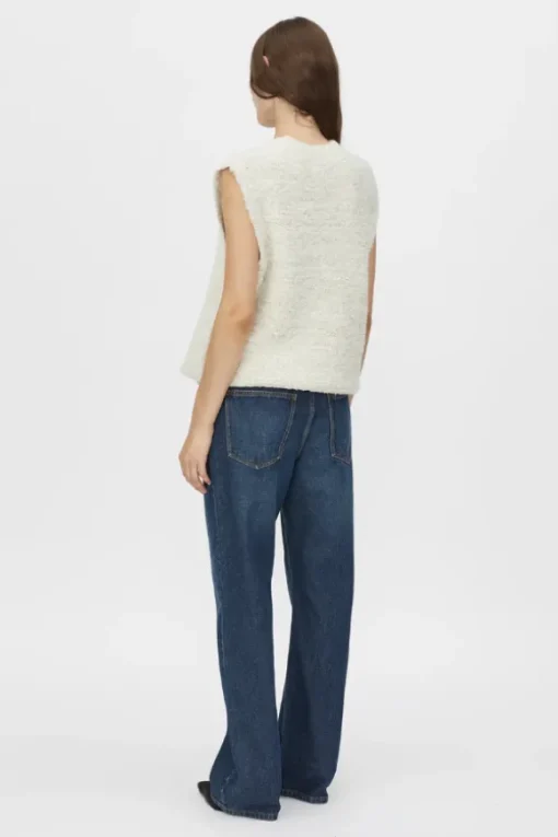 Izara Knit Vest Stone