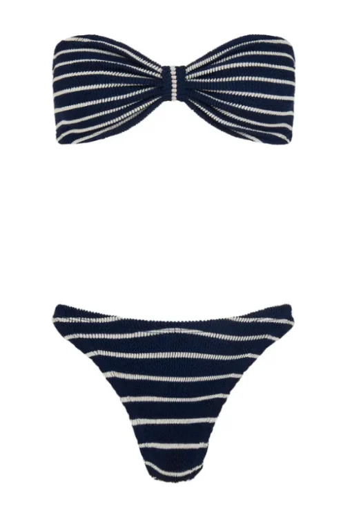 Jean Bikini Navy/White